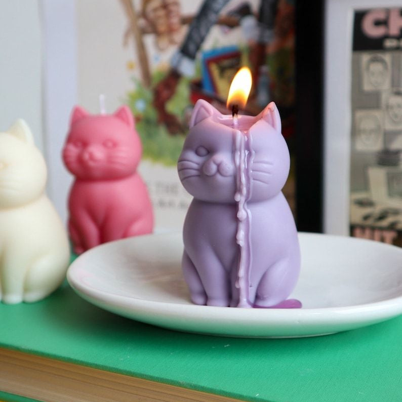 Cute Cat Candle - Mini