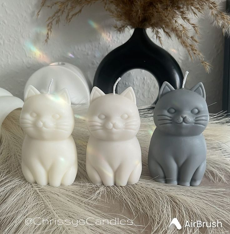 Cute Cat Candle - Mini