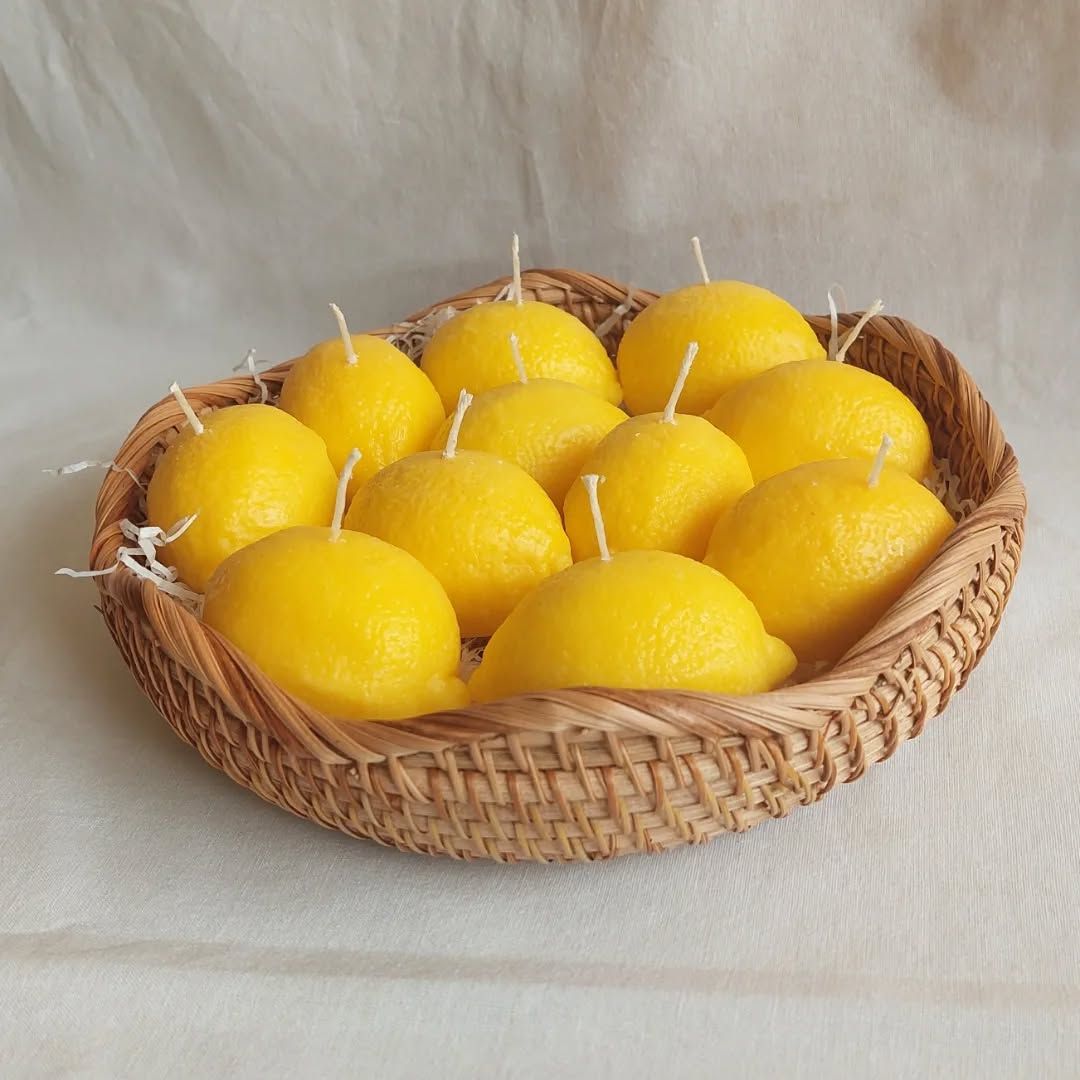 Lemon Scented Candles