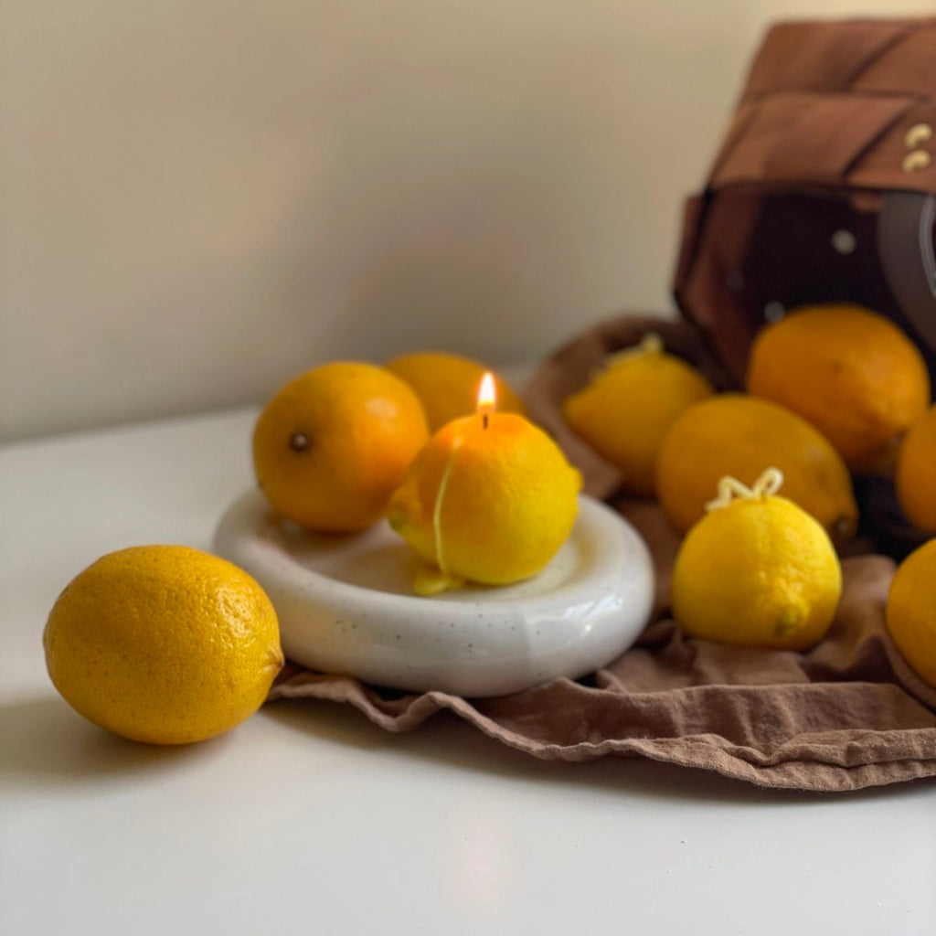 Lemon Scented Candles