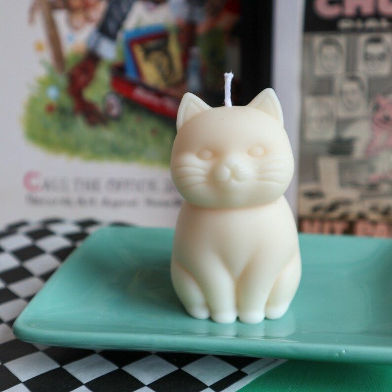 Cute Cat Candle - Mini